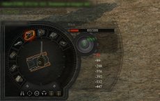 Дамаг панель Bionick - красивая панель повреждений Бионик World of tanks 0.9.15 WOT